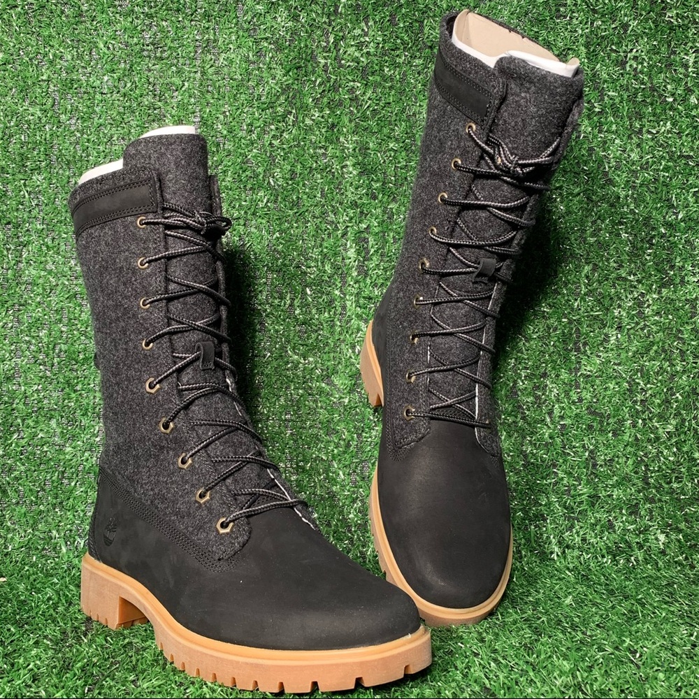 Timberland Women's Jayne Warm Gaiter Boot Nubuck - Picture 5 of 5